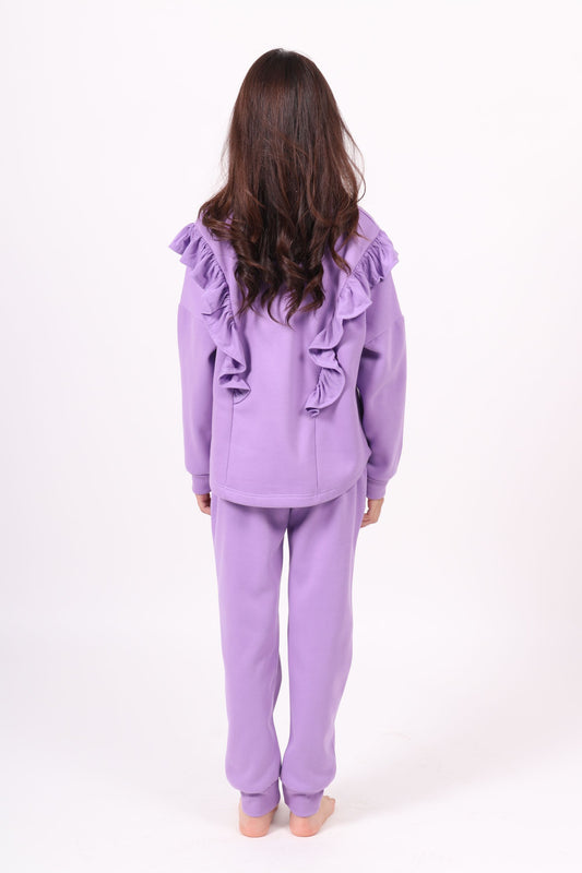 Lilas câlin - Ensemble Fillette