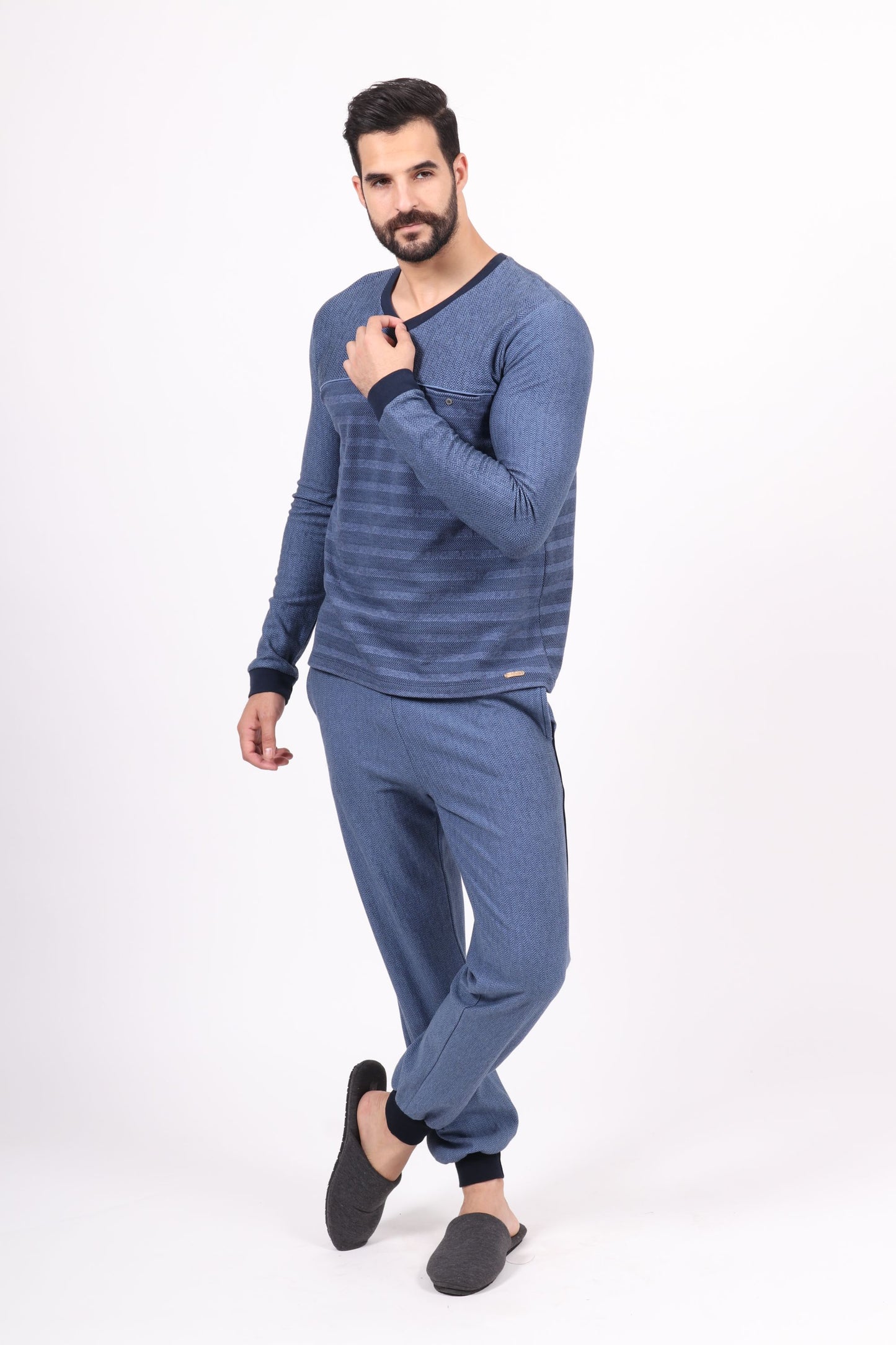 Sérénité Bleu - Pyjama Homme
