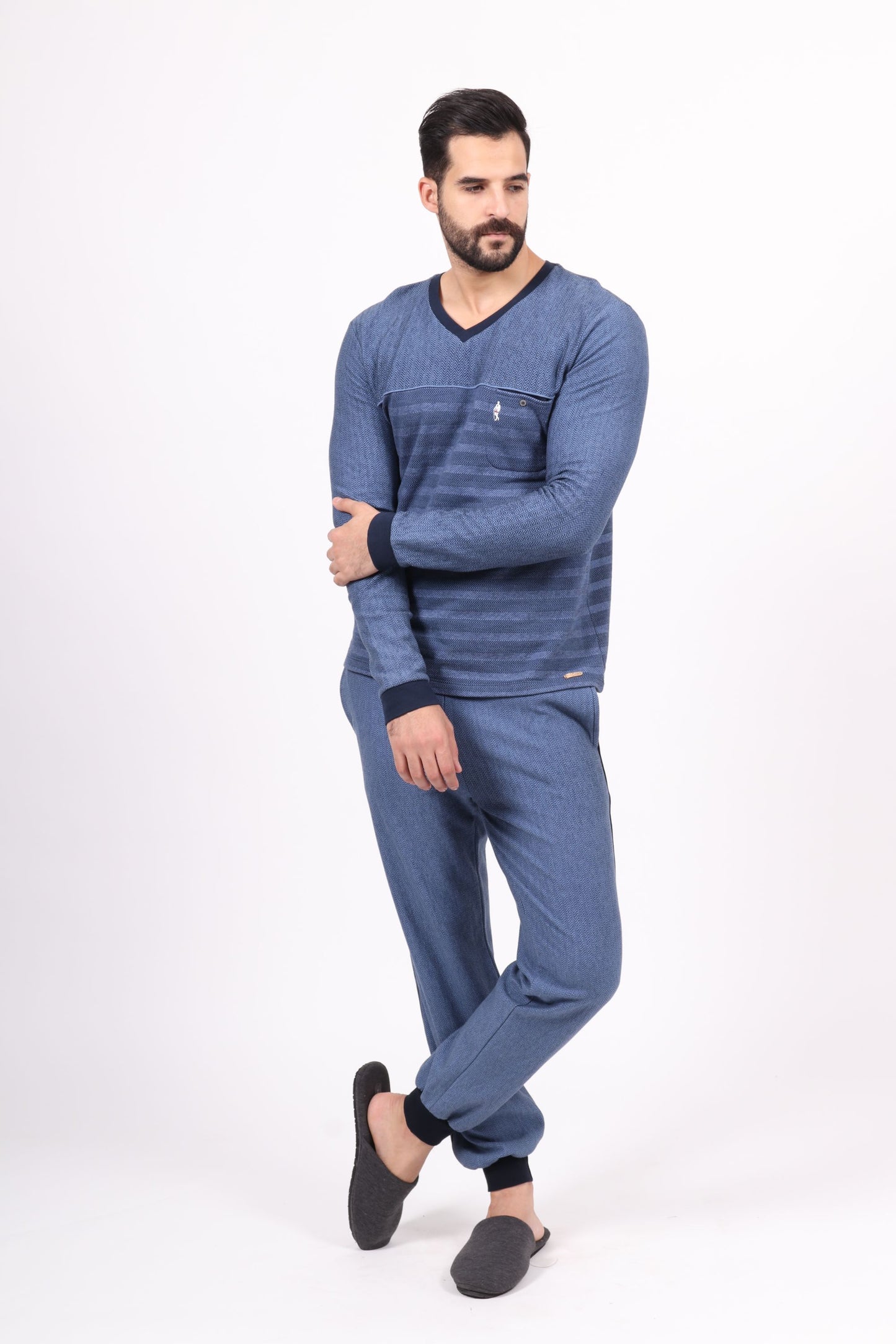 Sérénité Bleu - Pyjama Homme