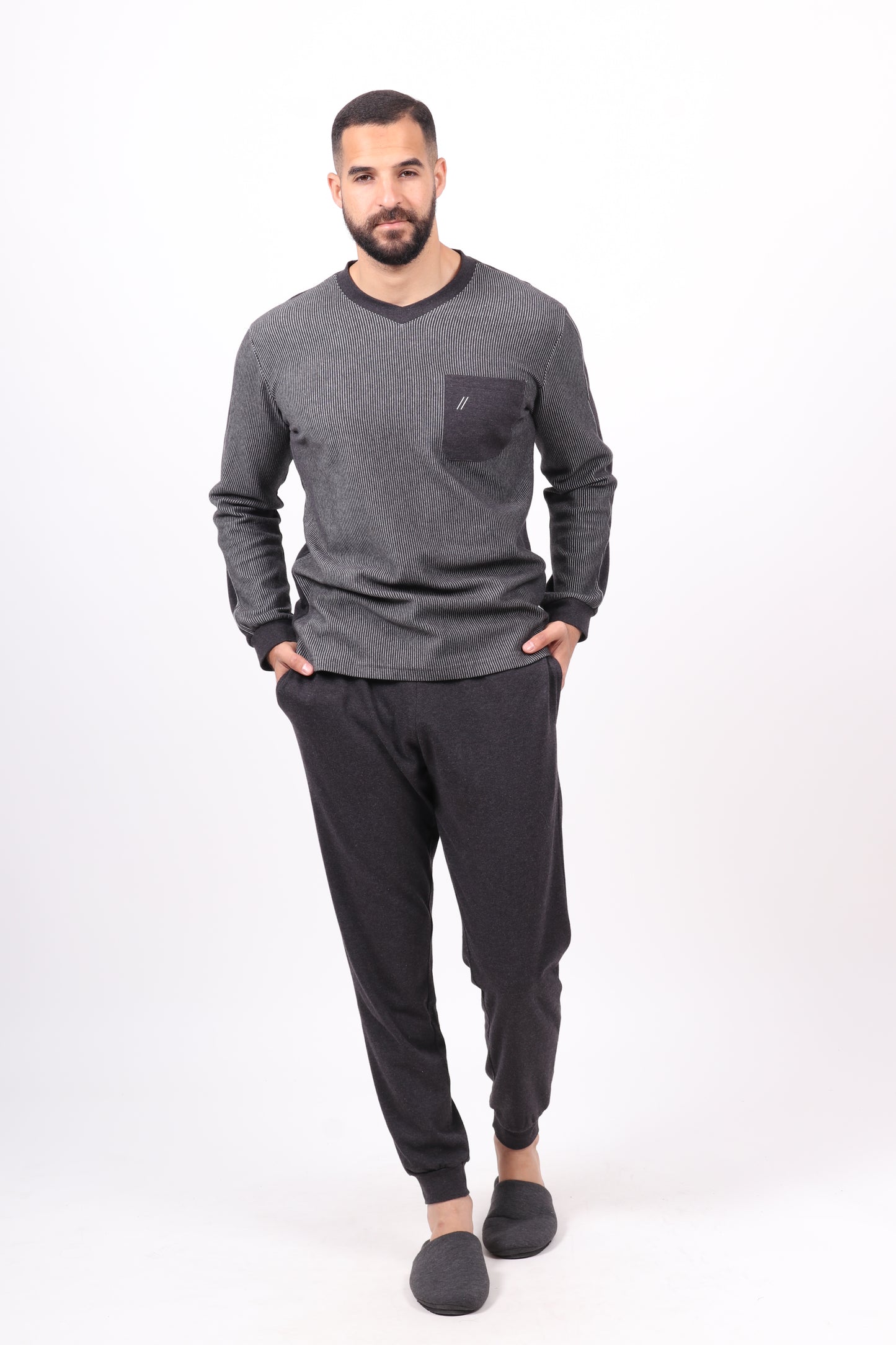 Étoile noir-Pyjama Homme