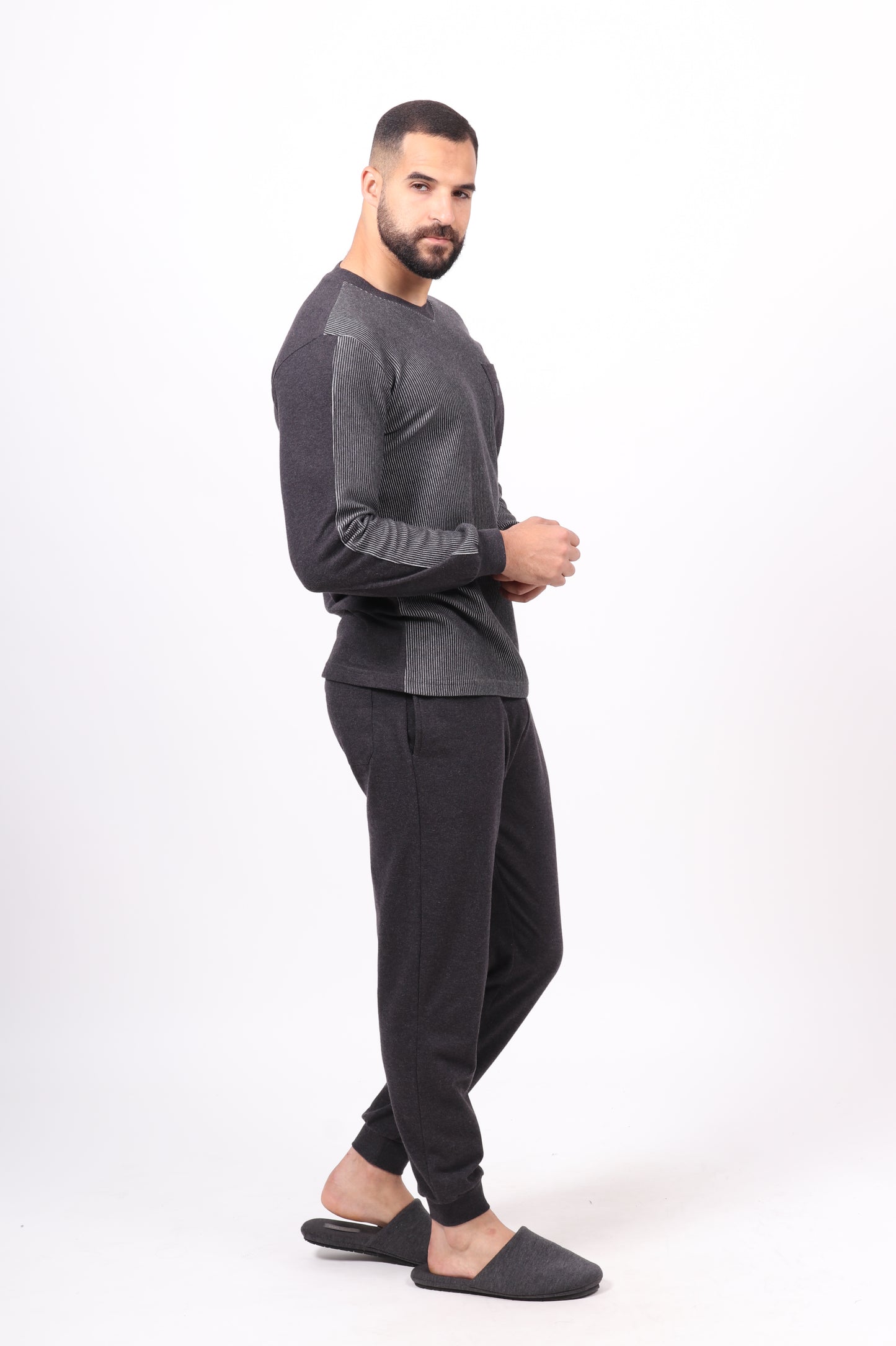 Étoile noir-Pyjama Homme