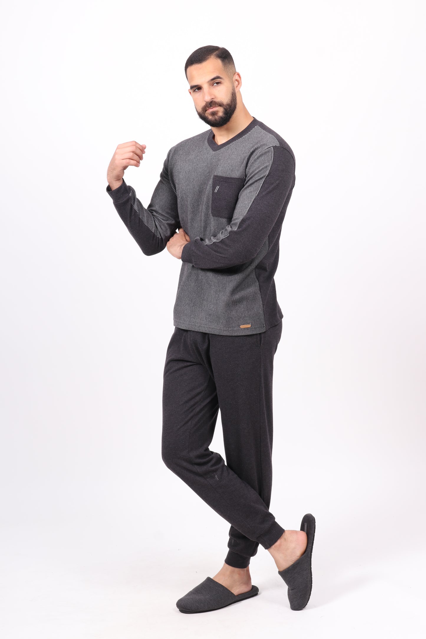 Étoile noir-Pyjama Homme