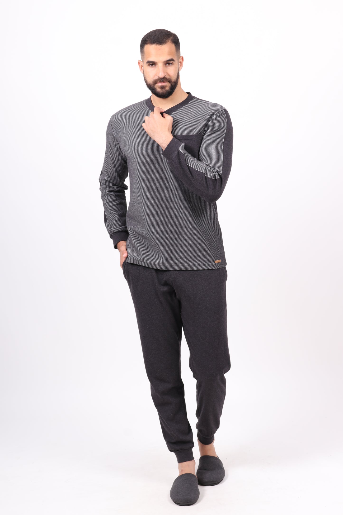 Étoile noir-Pyjama Homme