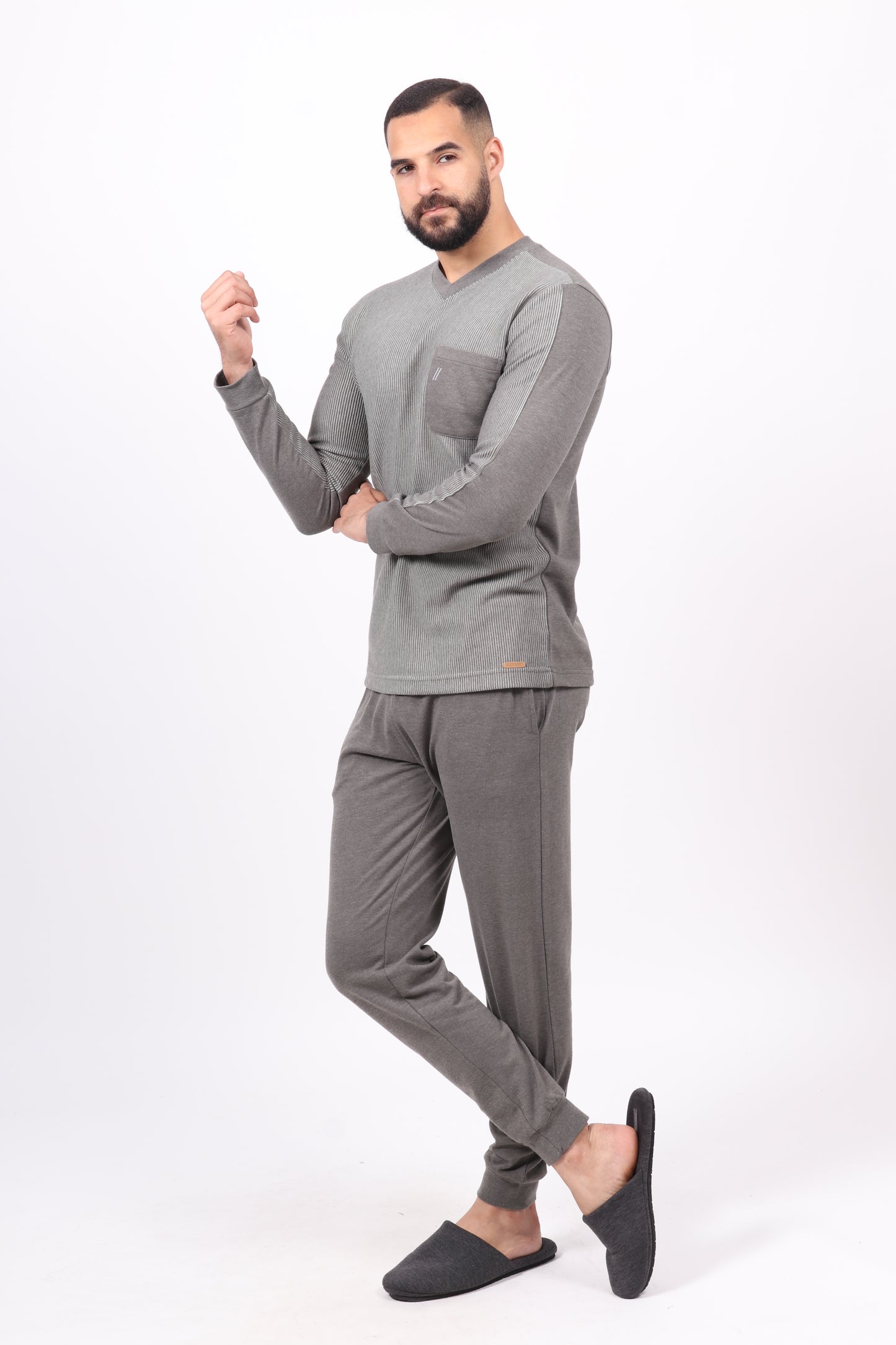 Étoile noir-Pyjama Homme