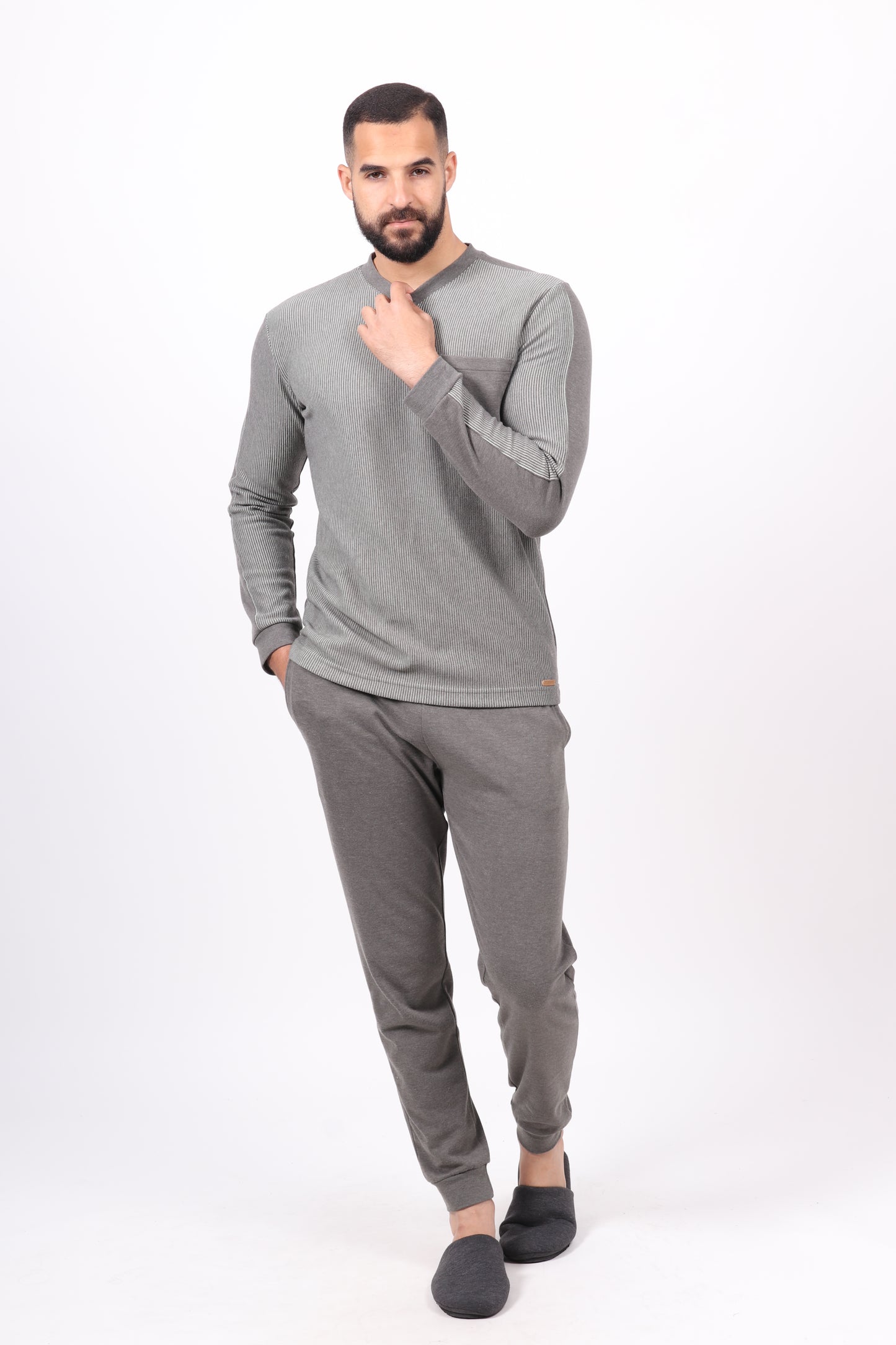 Étoile noir-Pyjama Homme