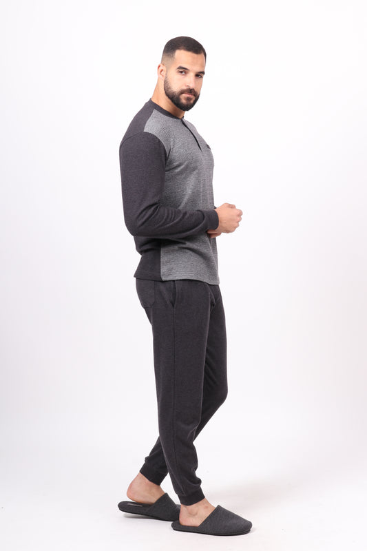 Grey -Pyjama Homme