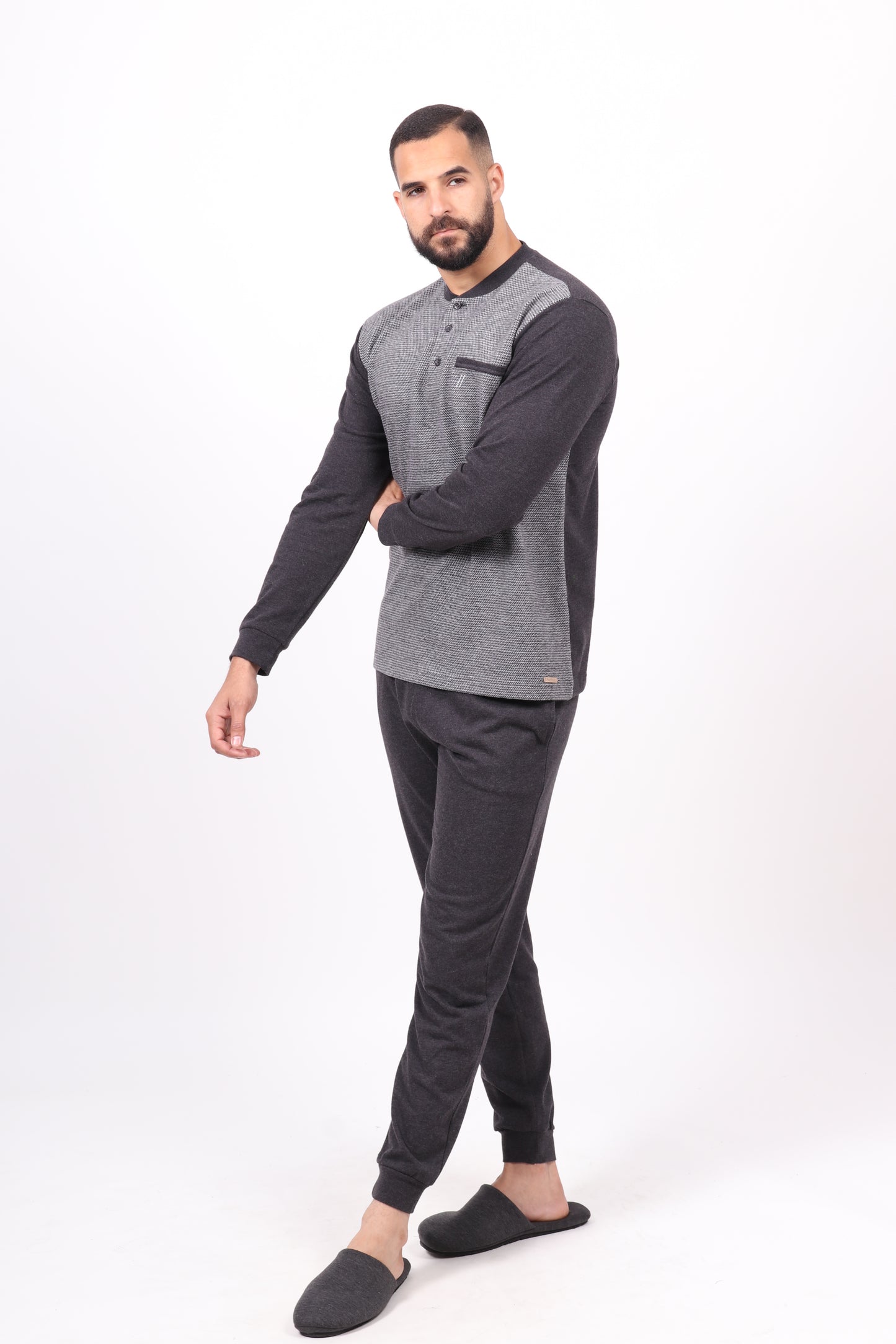 Grey -Pyjama Homme