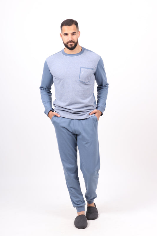 All Blue -Pyjama Homme