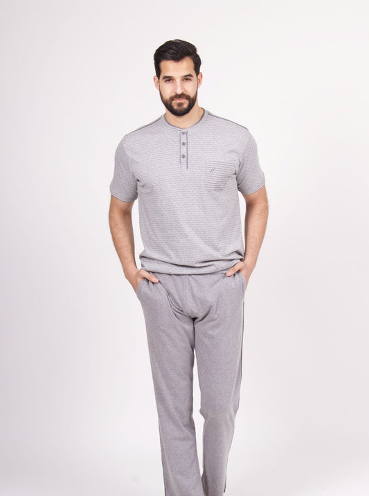 Confort Gris - Pyjama Homme