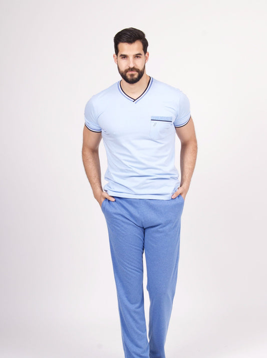 Camaïeu bleu - Pyjama Homme