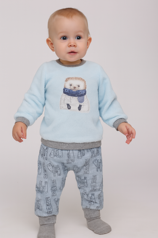 Petit Hérisson - Pyjama bébé Garçon