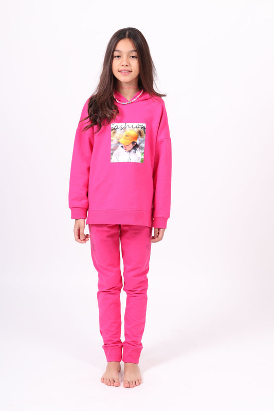 Pink Fashion - Jogging Fillette