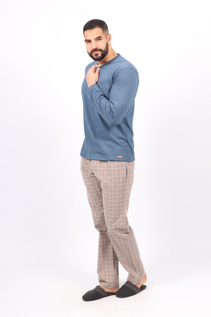 Silver -Pyjama Homme