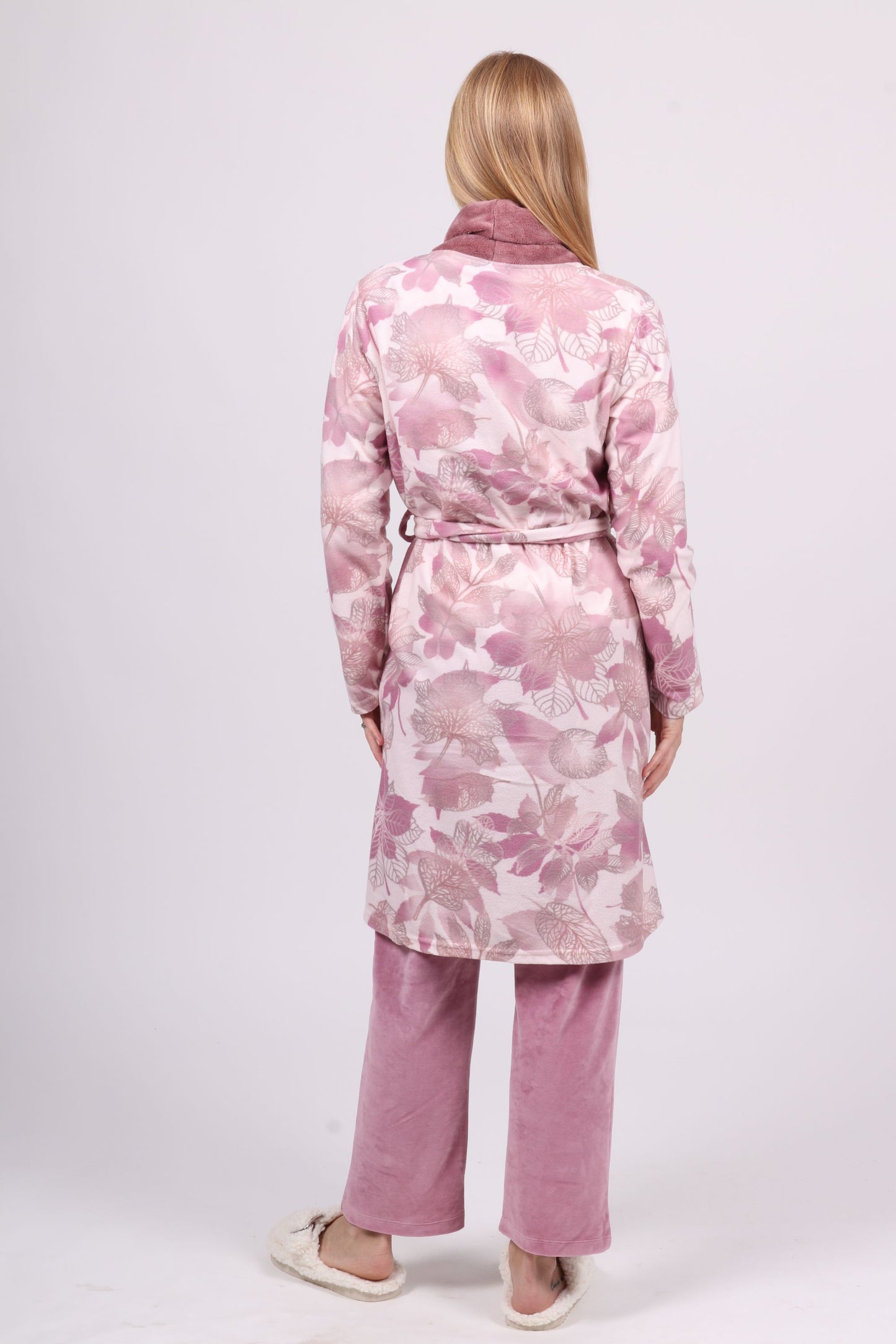 Floral Doux - Robe de chambre Femme