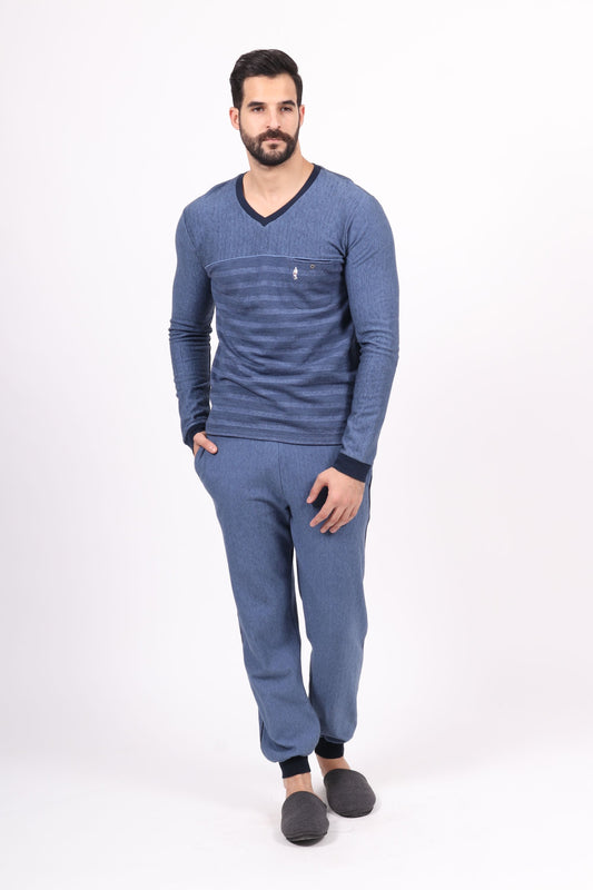Sérénité Bleu - Pyjama Homme