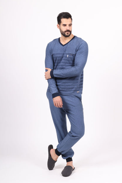 Sérénité Bleu - Pyjama Homme