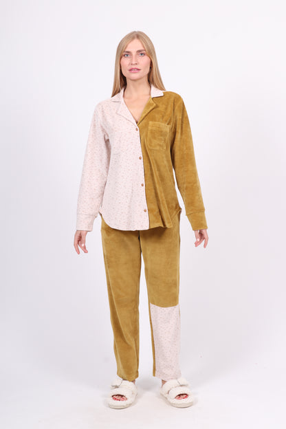 Feuilles Dorées- Pyjama Femme