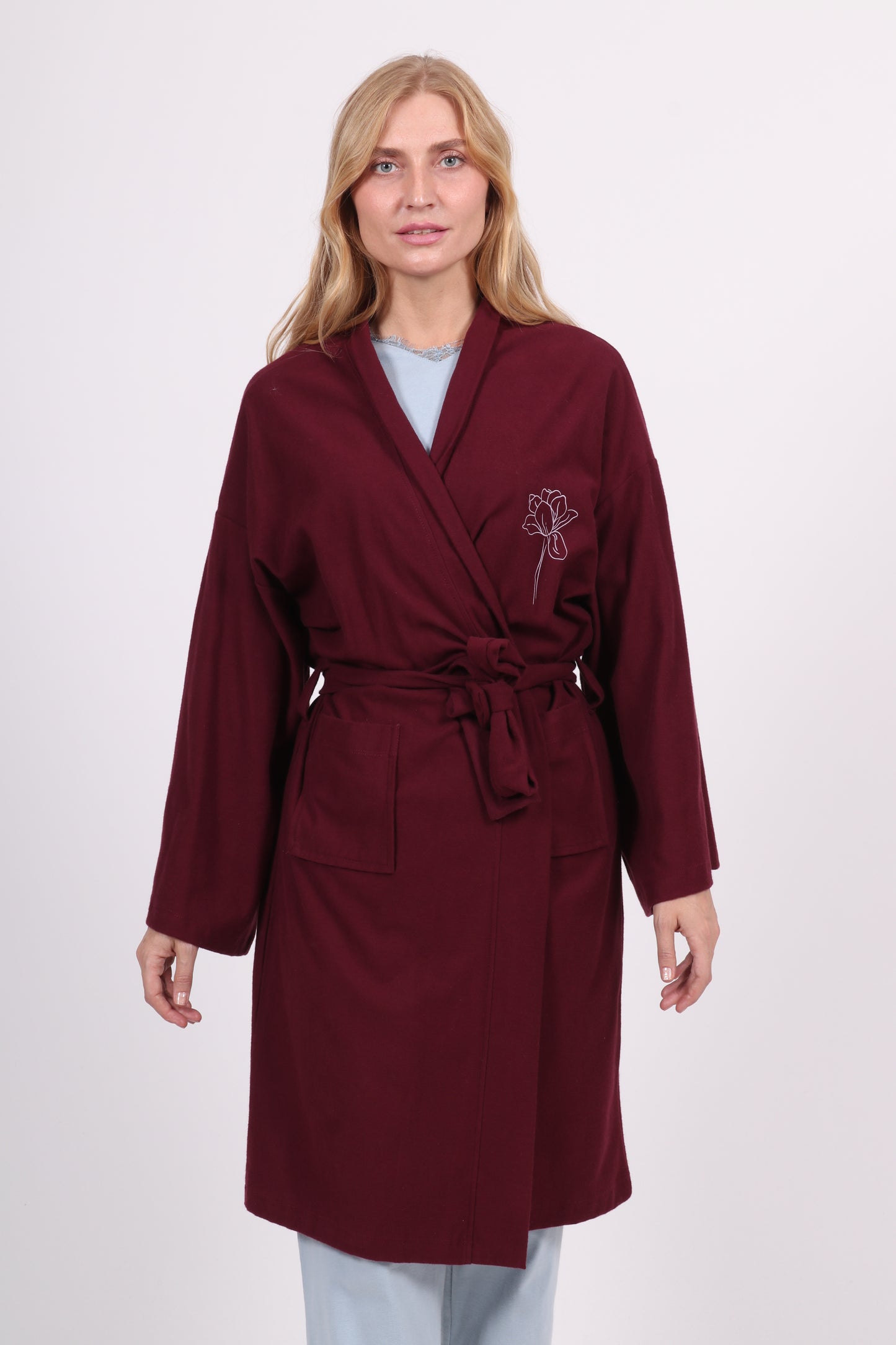 Flower - Robe de chambre Femme