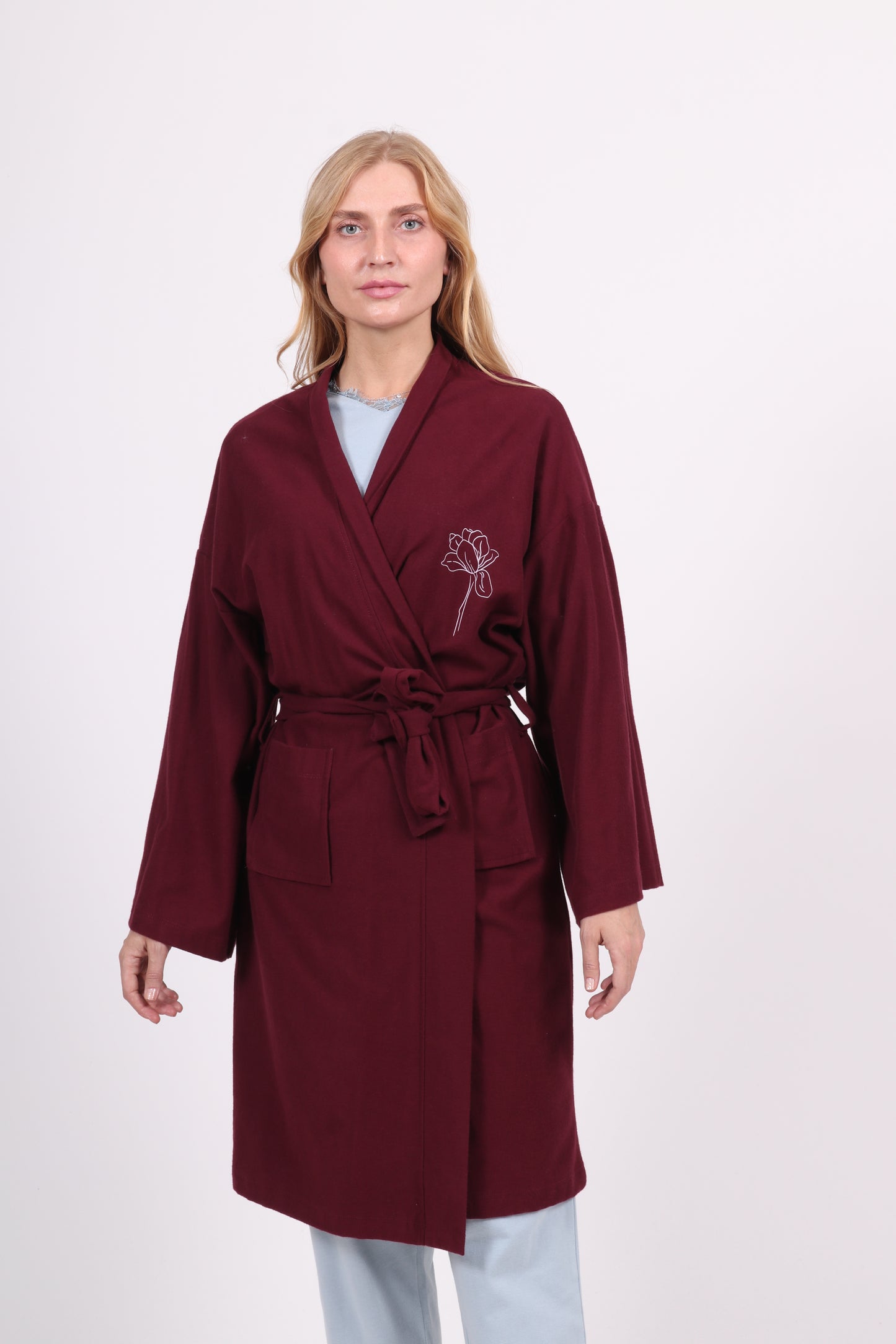 Flower - Robe de chambre Femme