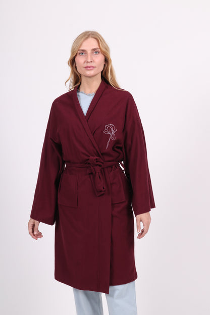 Flower - Robe de chambre Femme