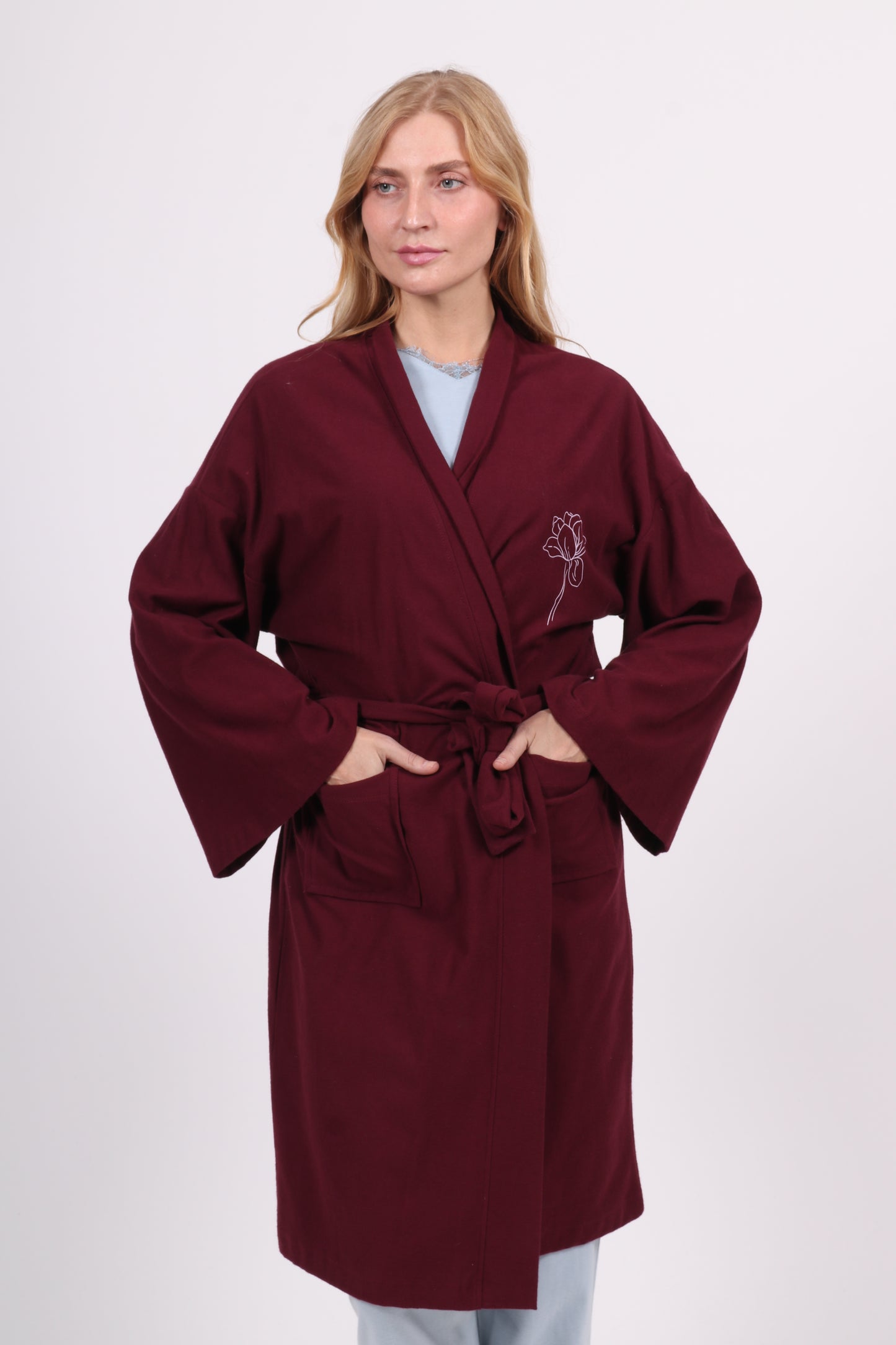 Flower - Robe de chambre Femme