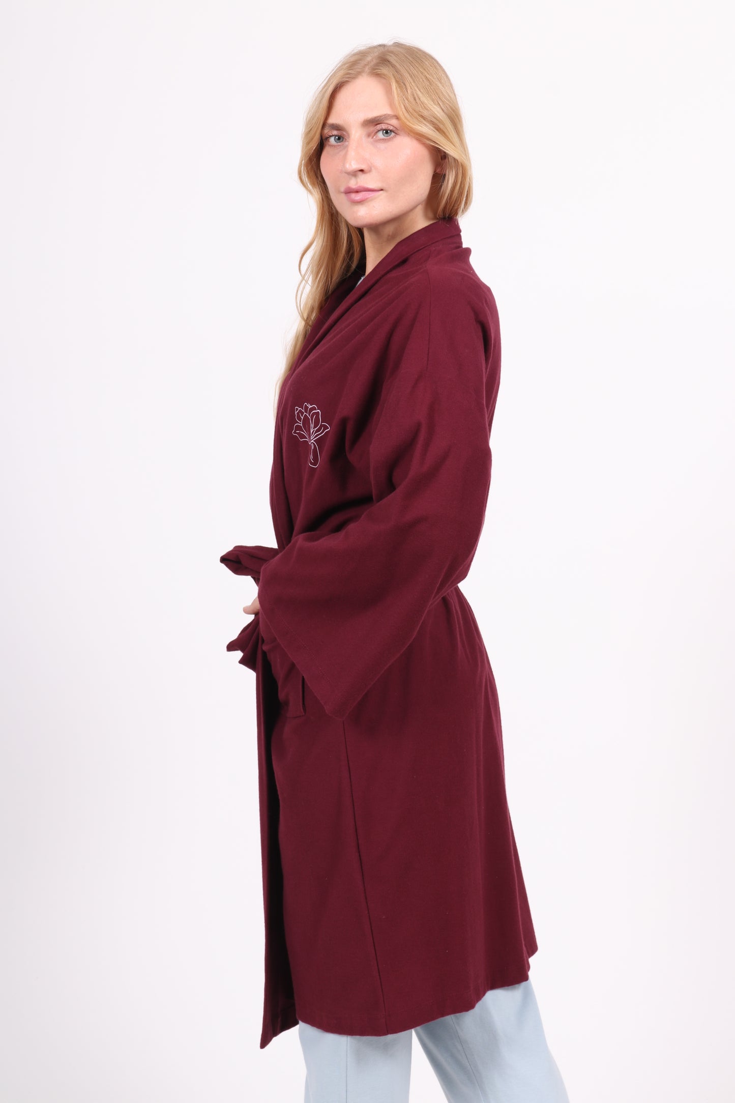 Flower - Robe de chambre Femme