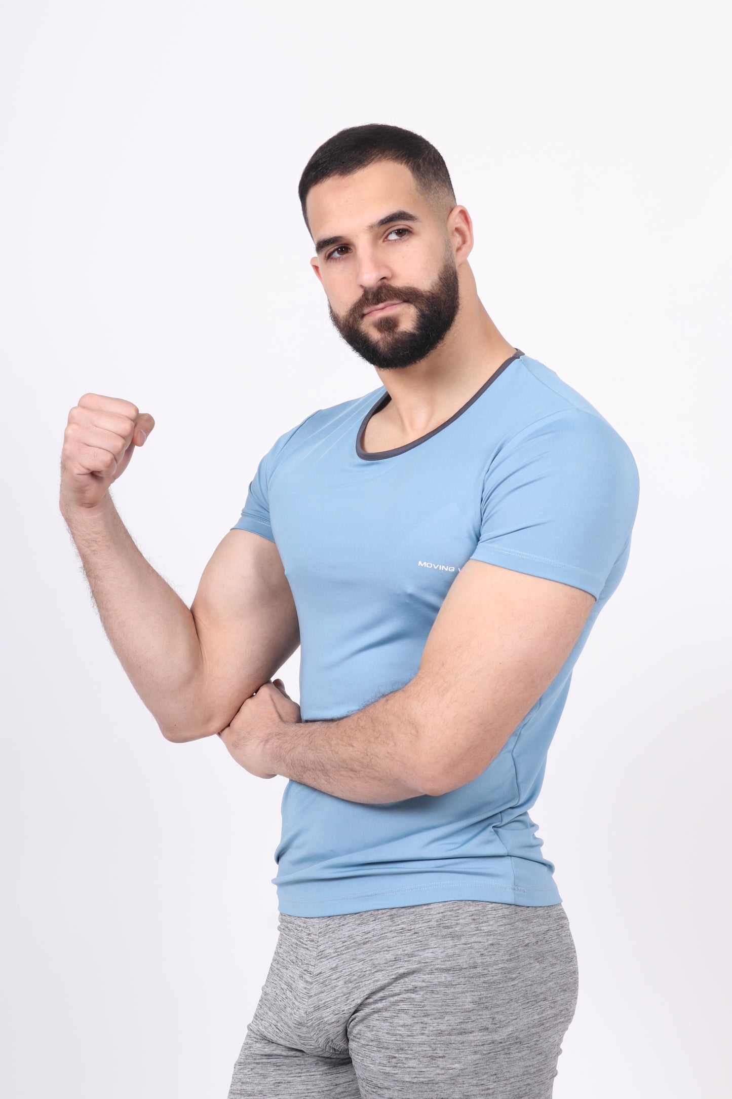 Blue- Tshirt Homme