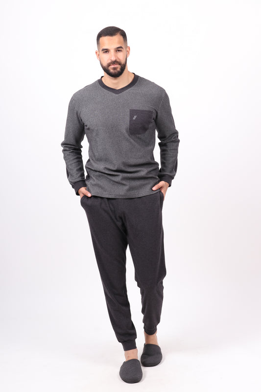 Étoile noir-Pyjama Homme