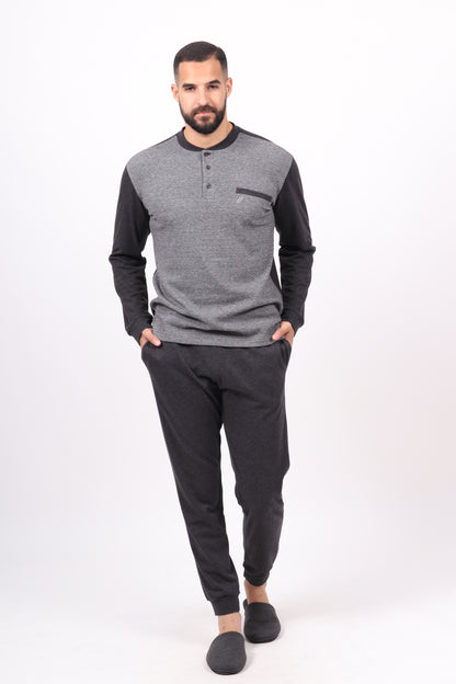 Grey -Pyjama Homme