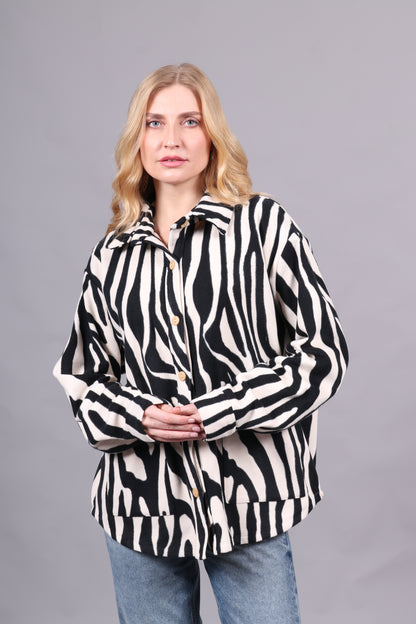 Zebra- Chemise Femme