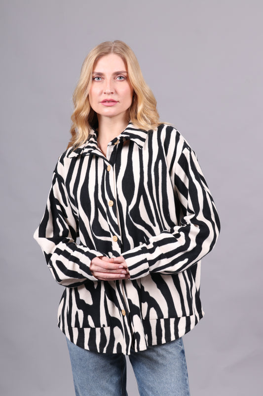 Zebra- Chemise Femme